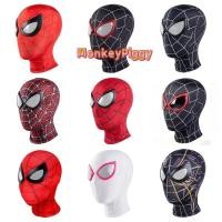 ราคา PETER PARKER หน้ากากสไปเดอร์แมนมีซิปและเลนส์ตาขนาดเดียวสําหรับผู้ใหญ่และเด็กเหมาะสําหรับคอสเพลย์ (55915609324)