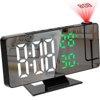ราคา LED นาฬิกาปลุกดิจิตอลนาฬิกาโปรเจคเตอร์โปรเจคเตอร์นาฬิกาเพดานพร้อมจอแสดงผลอุณหภูมิเวลา (53110628209)