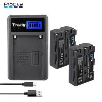 ราคา NP-FM500H NP FM500H แบตเตอรี่กล้อง + LCD USB Charger พอร์ตสําหรับ Sony A200 A200K A200W A300 A350 A450 a580 (55212859585)