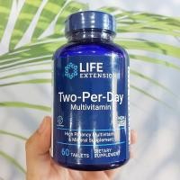 ราคา (Life Extension®) Two-Per-Day 60 Tablets Multivitamin & Mineral วิตามินและแร่ธาตุรวม (2802398158)