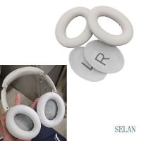 ราคา SEL 1 คู่แผ่นรองหูฟังชุดหูฟัง Earmuffs สําหรับ QC45 หูฟังแผ่นรองหูฟังฟองน้ําเบาะฝาครอบ (51916742760)