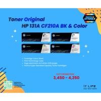 ราคา หมึกพิมพ์ Toner Original HP 131A CF210A BK & Color สีสดทนนาน (49555303252)