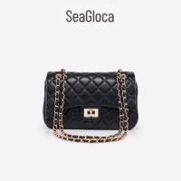 ราคา Seagloca กระเป๋าสะพายข้าง 2 in 1 สะพายไขว้ได้ ดีไซน์สี่เหลี่ยมขนมเปียกปูน สายโซ่ กระเป๋าใส่โทรศัพท์ จิ๋วแต่แจ๋ว ของขวัญ No 1131 (55858389172)