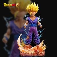 ราคา 25cm Dragon Ball Z Anime Figure Son Gohan Action Figurine Super Saiyan 2 Cell Game Children Toys Son Goku Gift Figurine (24489371872)