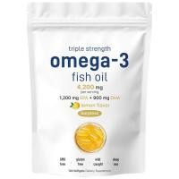 ราคา พร้อมส่ง TK โรงงานขายดีขายดี น้ํามันปลาโอเมก้า TripleStrengthOmega3FishOil99899260910 (46117664102)