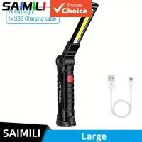 ราคา ไฟฉาย LED สําหรับตั้งแคมป์แบบชาร์จไฟผ่าน USB 1 ชิ้น พร้อมแม่เหล็กและขอแขวน กันน้ํามาตรฐาน IP64 ปรับโหมดแสงสว่างได้ 5 แบบ เหมาะสําหรับใช้งานกลางคืน (56065590281)