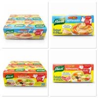 ราคา [1แพ็ค12กล่อง] Knorr คนอร์ ซุปก้อน หมู ไก่ เนื้อ ขนาด 40กรัม (52356115553)