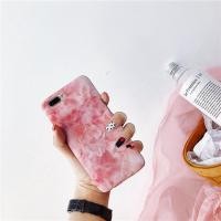 ราคา สีชมพูหินอ่อนโทรศัพท์มือถือกรณี iPhone7Plus/6 S Matte Hard SHELL COVER (3330789696)