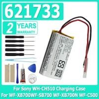 ราคา แบตเตอรี่ชุดหูฟังไร้สาย 621733,1588-0911 สําหรับ Sony WH-CH510,เคสชาร์จสําหรับ WF-XB700,WF-SB700,WF-XB700N,WF-C500 + เครื่องมือ (57515866073)
