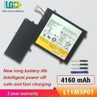 ราคา Original L11M3P01 3ICP5/56/120แบตเตอรี่สำหรับ Lenovo IdeaPad U310 3ICP5/56 4375 5935 MAG6BGE แล็ปท็อป (20973687372)