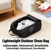 ราคา Breathable Hand Carry Storage Bag รองเท้าผ้าใบกันน้ํากลางแจ้งรองเท้า (52215563420)