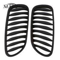 ราคา Matte/Gloss สีดํารถกันชนหน้า Kidney Grille Racing Grills Grilles สําหรับ BMW Z4 E85 Roadster/E86 Coupe 51117117757,51117117758 (40332143550)
