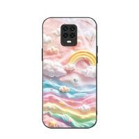 ราคา สําหรับ Xiaomi Redmi Note 9S/Redmi Note 9 Pro/Redmi Note 9 Pro Max , Cloud Rainbow, บุคลิกภาพอินเทรนด์, เคสป้องกันโทรศัพท์ป้องกันการตก (40457663407)