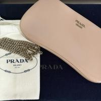 ราคา Prada Spazzolato Sidonie Chain Crossbody Bag มือสอง ของแท้ 100% (40007457190)