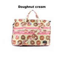 ราคา HAPITAS Boston size L กระเป๋าสะพาย ลาย Doughnut พับได้ Boston Medium ของแท้จากญี่ปุ่น (19008879185)