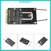 ราคา KOKO NGFF Key E เป็น Mini PCIE อะแดปเตอร์แปลงการ์ดขยายสําหรับโมดูล M2 (47663995327)