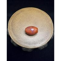 ราคา ลูกปัดอาเกตทิเบตไฟ Sardonyx Agate 21.5mm E1384 (46559436071)