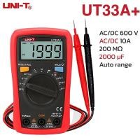 ราคา UNI-T UT33A UT33D UT33C UT33B มัลติมิเตอร์ ดิจิตอล วัดไฟ AC DC คาปา มิเตอร์ โอห์ม Multimeter (5464069807)