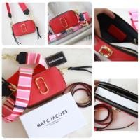 ราคา ใหม่ MODEL MAR JACOBS STRIPED STRAP BAG (25779645345)