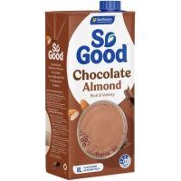 ราคา โซกูดนมอัลมอนด์ช็อกโกแลต 1ลิตร So Good Almond Milk Chocolate Flavoured 1ltr. (46416336379)