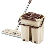 ราคา Easy Squeeze Mop พร้อมผ้าไมโครไฟเบอร์ 2 ผืน, 360 Spin Mop, Mop serbaguna, Mop viral (23768827395)