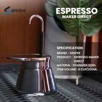 ราคา ส่งตรงเครื่องชงกาแฟ moka pot เครื่องทําเอสเปรสโซสแตนเลส (28836049399)