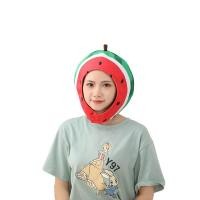 ราคา ส่งด่วน l หมวกแตงโม สีแดง พร้อมส่งจากไทย (12311133035)