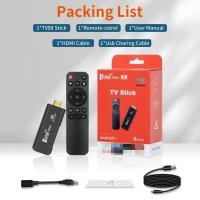 ราคา สมาร์ททีวีสติ๊ก TV98 4K Android TV Dual 2.4G 5G Wifi Android 12.1 Rockchip 3228A 8GB 128GB 4K HD 12 X96 Q3 (22056622360)