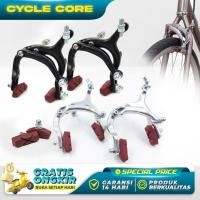 ราคา เบรค Ubrake BSC-02 U-เบรคกรงขนาดกลาง BMX Anodized สีชุด Old School Vintage BMX จักรยาน Commuter Road จักรยาน (47066076310)