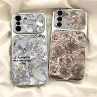ราคา วินเทจ กระจกเงา เคส For Samsung ซัมซุง A57 A07 A17 A06 A37 A56 A55 A54 A36 A26 S23 S24 S25 S26Ultra FE A05S A15 A35 A53 (57367332245)