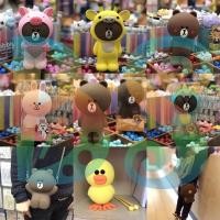 ราคา BSShop มีตำหนิเล็กน้อย กระเป๋าบราวน์ ซิลิโคน Line Brown กระเป๋าดินสอ ถุงดินสอ กล่องดินสอ ไลน์ ไลน์เฟรนด์ pencil case (2060534491)