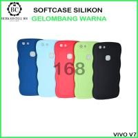 ราคา CASE VIVO Y15 / Y16 / Y17 / V7 SOFTCASE SILICONE WAVE COLOR -BCL (41304681015)