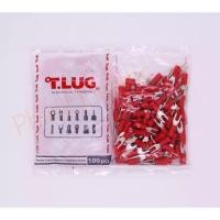 ราคา หางปลาแฉกหุ้ม T-LUG เบอร์ YF1.5-4S (100ตัว/ถุง) (18904260611)