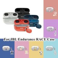 ราคา 【ส่วนลด】เคสหูฟัง แบบนิ่ม ลายการ์ตูน สําหรับ JBL Endurance RACE TWS (23356148607)
