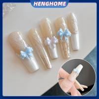 ราคา HENGHOME 3D ริบบิ้น Bowknot ซิลิโคนเล็บแม่พิมพ์แกะสลักแม่แบบ Soft Stamping แผ่น DIY เล็บ Mould เครื่องมือตกแต่ง Trinkets HENGHOME (50915817214)