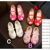 ราคา F รองเท้าจีนเด็ก ลายดอกเหมย (9612614856)