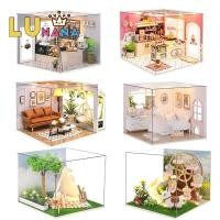ราคา DIY บ้านตุ๊กตาชุด Creative Shop Series ไม้ประกอบบ้านตุ๊กตาขนาดเล็กของเล่นเด็กวันเกิด Xmas ของขวัญ (45662674820)