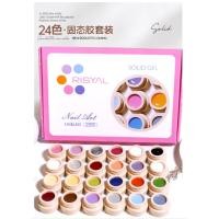 ราคา ชุดเจลทาเล็บเจล แบบใส สีแคนดี้ สไตล์ญี่ปุ่น 24 ขวด (19483426109)
