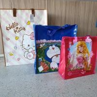 ราคา กระเป๋ากระสอบ ลิขสิทธิ์แท้ คิตตี้ โดเรมอน ลายการ์ตูน กระเป๋าสายรุ้ง กระเป๋าฟาง ถุงสายรุ้ง ขนาด จัมโบ้ ใหญ่ (19942955624)