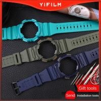 ราคา Yifilm สายนาฬิกาข้อมือยางเรซิ่น อุปกรณ์เสริม สําหรับ Casio g-shock AQ-S810W AQS810 (29000135155)