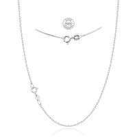 ราคา สร้อยคอเงินแท้ Sterling silver 925 ลายอิตาลี silver chain necklace สร้อยเงินแท้ 1.2mm. ความยาว16นิ้ว (47166474783)