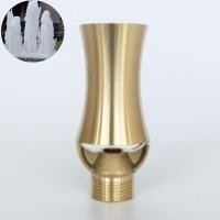 ราคา 1/2" 3/4" 1" ทองเหลือง Ice Tower Cascade หัวฉีดน้ําน้ําพุ (41066564266)