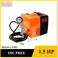 ราคา ถูกที่สุด ‍ BLACK&DECKER BD195-CUBO ปั๊มลม Oil free 1.5HP (57260702451)