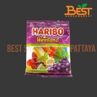 ราคา ฮาริโบ้ วุ้นเจลาตินสำเร็จรูปกลิ่นผลไม้รวม 175 กรัม.Haribo Weinland 175 g. (40765163184)