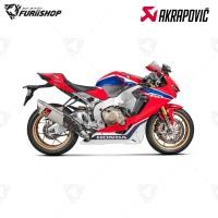 ราคา ท่อสูตร/ท่อแต่ง/ท่อไอเสีย Akrapovic Slip on ปลายดาบ GP : for Honda CBR1000RR 2017-2019 SP (21350994459)