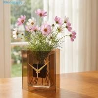 ราคา นาฬิกาแก้วคริสตัล ต้องการ นาฬิกาใส่ดอกไม้ที่เรียบง่ายทันสมัยหรูหราเบาๆทันสมัยเรียบง่ายสไตล์นอร์ดิกนาฬิกาตั้งโต๊ะสี่เหลี่ยมตกแต่งโต๊ะ (57114344311)