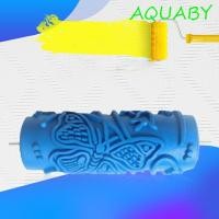 ราคา AQUABY ลูกกลิ้งทาสีลายดอกไม้ 1 ชิ้น Handhold Wall ตกแต่งลูกกลิ้งทางเลือก Creative Paint (46262984565)