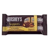 ราคา เฮอร์ชี่ส์นักเก็ตช็อกโกแลตผสมอัลมอนด์ 56กรัม Hersheys Nuggets Milk Chocolate with Almonds 56g. (54365436926)