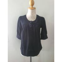 ราคา FF06446 เสื้อผ้ามือสอง สีดำ แบรนด์ FRENCH CONNECTION อก 34 นิ้ว (29588339153)