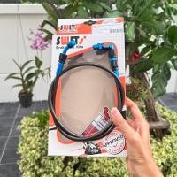 ราคา สายเบรคSwit แท้ หัวงอ 90 ใส่เวฟ 110i/125r-s-บังลม/100s/125i led-ปลาวาฬ/mio/ฟีโน่/นูโว #สายถัก (13412082270)
